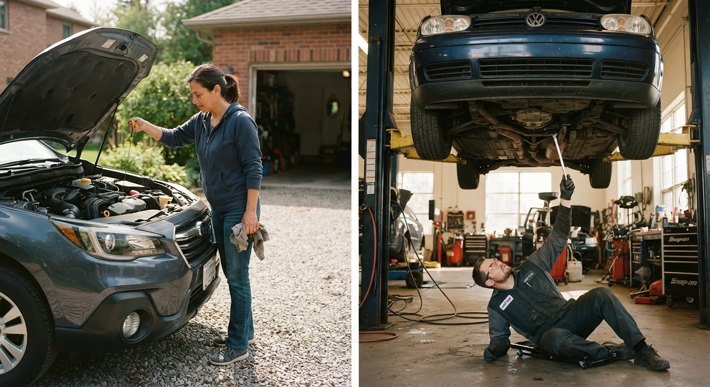 DIY Car Maintenance vs. Taking It to a Shop