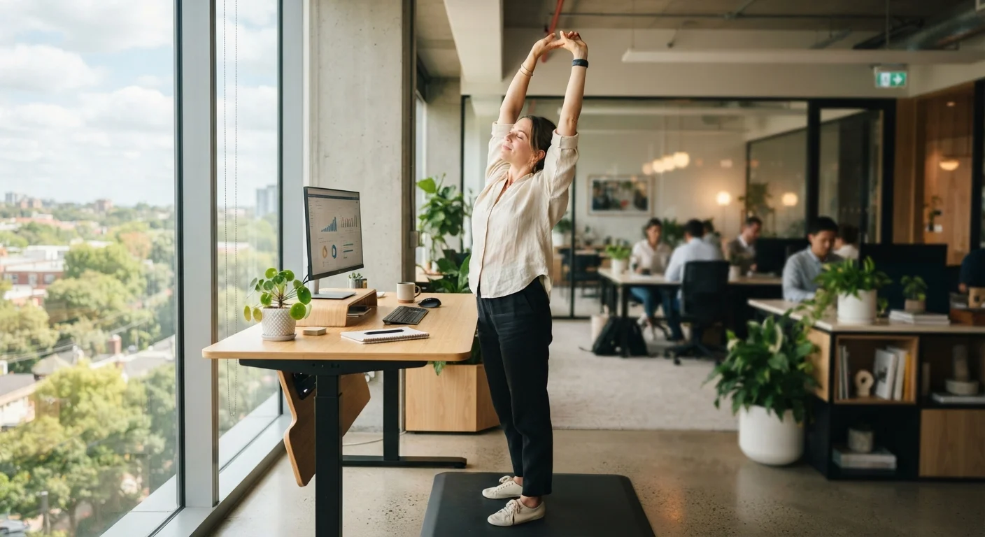 Sedentary Job? Movement Strategies That Fit Into a Desk-Bound Day