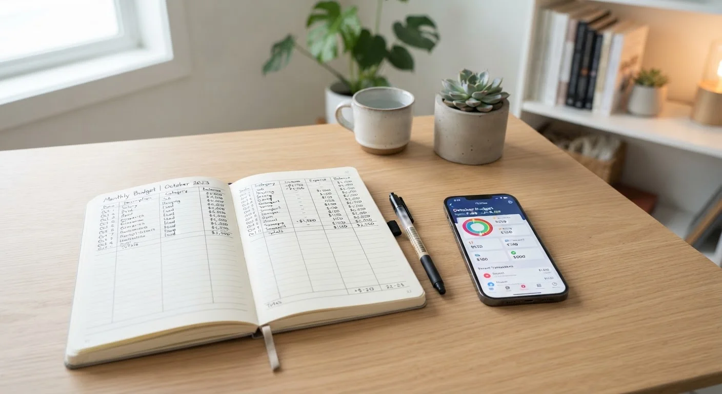 Tracking Spending by Hand vs. Using an App