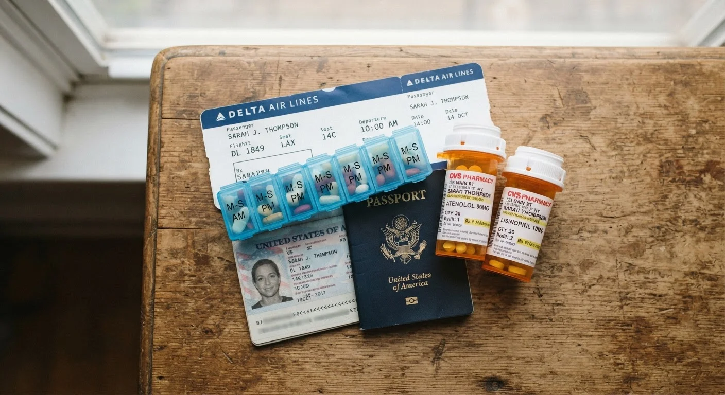 Traveling with Medications: Rules, Documentation, and Practical Tips