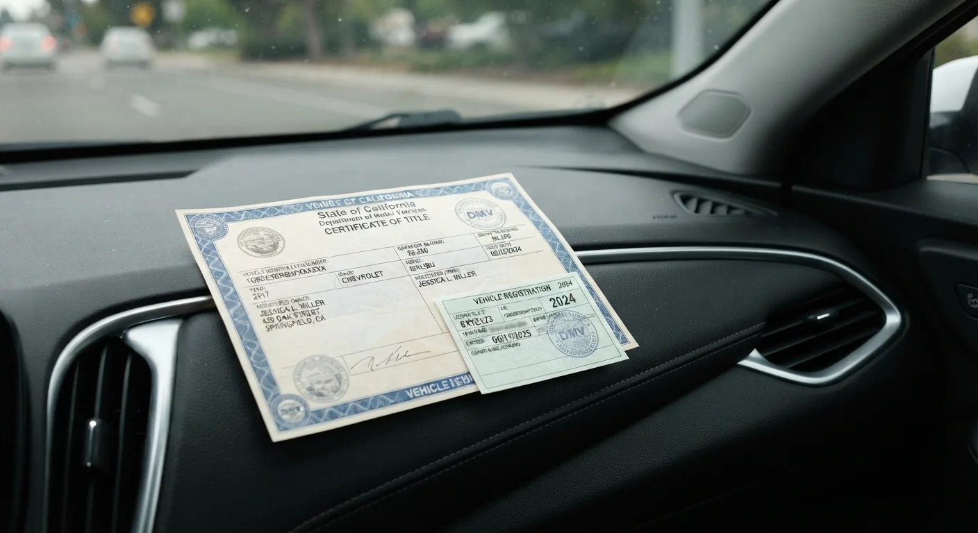 Vehicle Registration and Title: What These Documents Mean and Why They Matter
