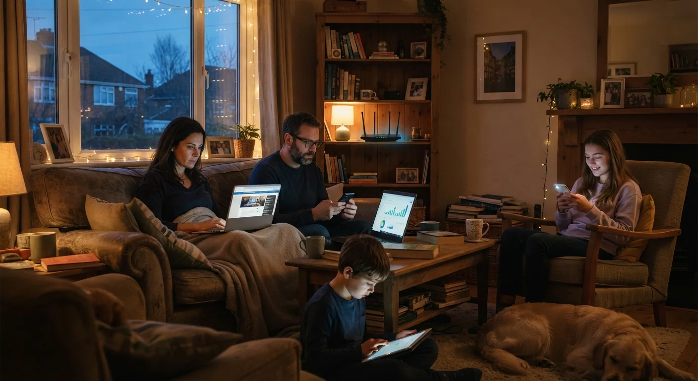 Why Your Wi-Fi Slows Down in the Evening (And What's Behind It)