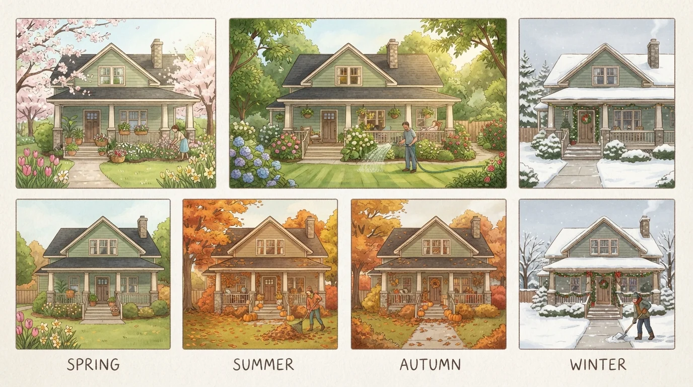 Your Home's Annual Maintenance Calendar, Season by Season